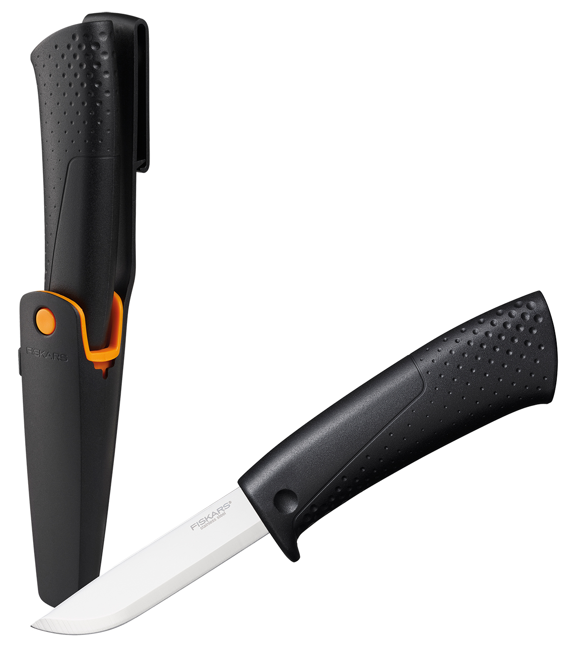 Fiskars Maurermesser mit Schleifstein